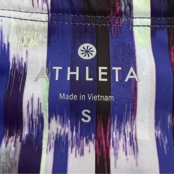 Athleta Hail Storm Sonar Capri Leggings Cropped Small - Picture 8 of 10
